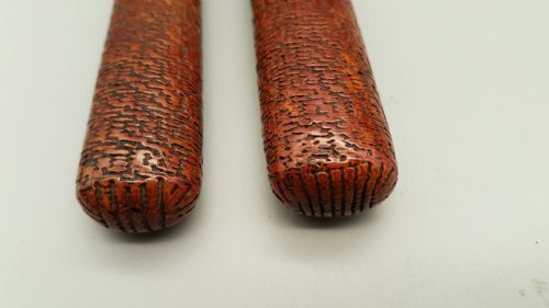 BEAUTIFUL JAPANESE MEIJI 19THC WOVEN BAMBOO PIPECASE AND SILVERBAMBOO PIPE - ADDITIONAL PHOTO 3