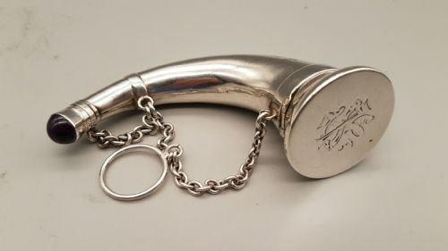 rare antique samson mordan sterling silver combination vinaigrette perfume bottle - CATEGORY: ANTIQUE SILVER - DATED 19TH CENTURY