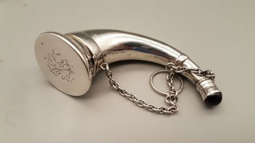 RARE ANTIQUE SAMSON MORDAN STERLING SILVER COMBINATION VINAIGRETTE PERFUME BOTTLE - ADDITIONAL PHOTO 1