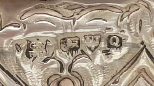 VICTORIAN STERLING SILVER SNUFF BOX GEORGE NATHAN RIDLEY HAYES HALLMARKED CHESTER 1899 - ADDITIONAL PHOTO 6