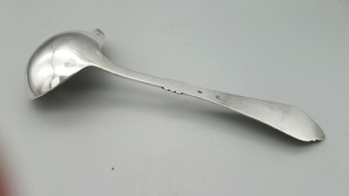 LOVELY VINTAGE SILVER SAUCE LADLE DANISH 830 56G DANSK GULDINDUSTRIRANDERS 19481958 - ADDITIONAL PHOTO 1