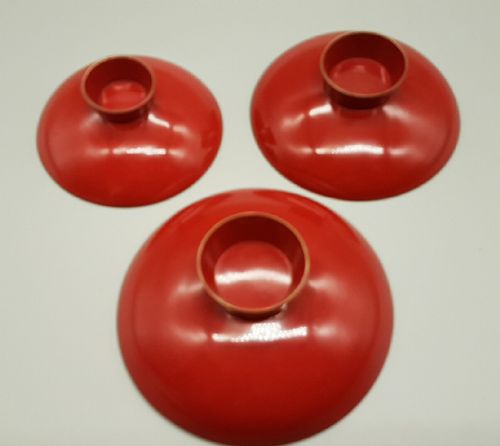THREE EXQUISITE JAPANESE MEIJI LACQUER SAKE CUPS - ADDITIONAL PHOTO 5