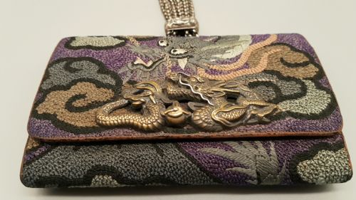 japanese meiji tobacco smoking set with dragon decoration - CATEGORY: ANTIQUE MISCELLANEOUS - DATED 19TH CENTURY