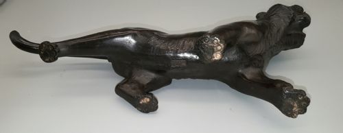 JAPANESE MEIJI BRONZE TIGER BY GENRYUSAI SEIYA STUDIO - ADDITIONAL PHOTO 2