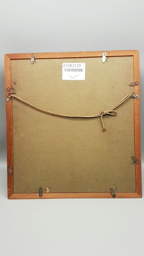 JAPANESE VINTAGE BRONZE RELIEF FRAMED PLAQUE OF NUDE WOMAN BY AKIRA TANAKA - ADDITIONAL PHOTO 4