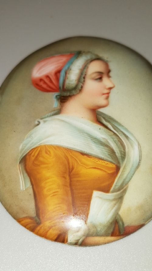 excellent 18thc19thc miniature portrait possible dutch - CATEGORY: ANTIQUE ART - DATED 18TH CENTURY