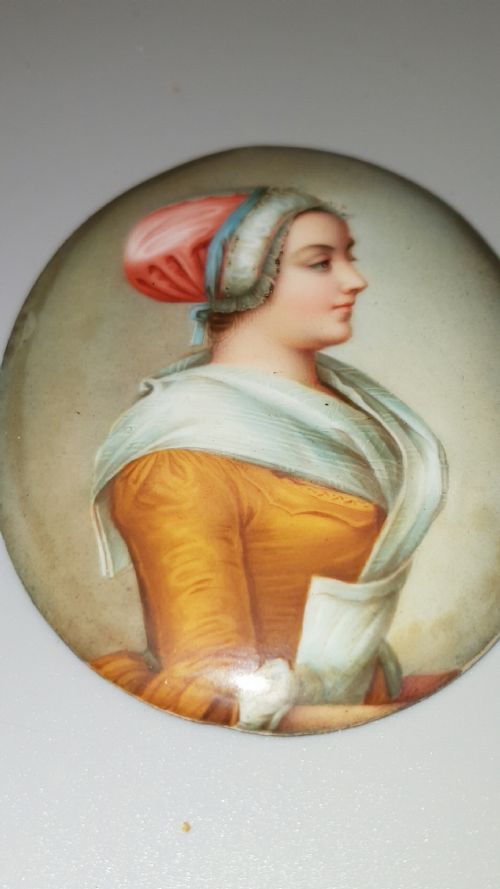 EXCELLENT 18THC19THC MINIATURE PORTRAIT POSSIBLE DUTCH - ADDITIONAL PHOTO 1