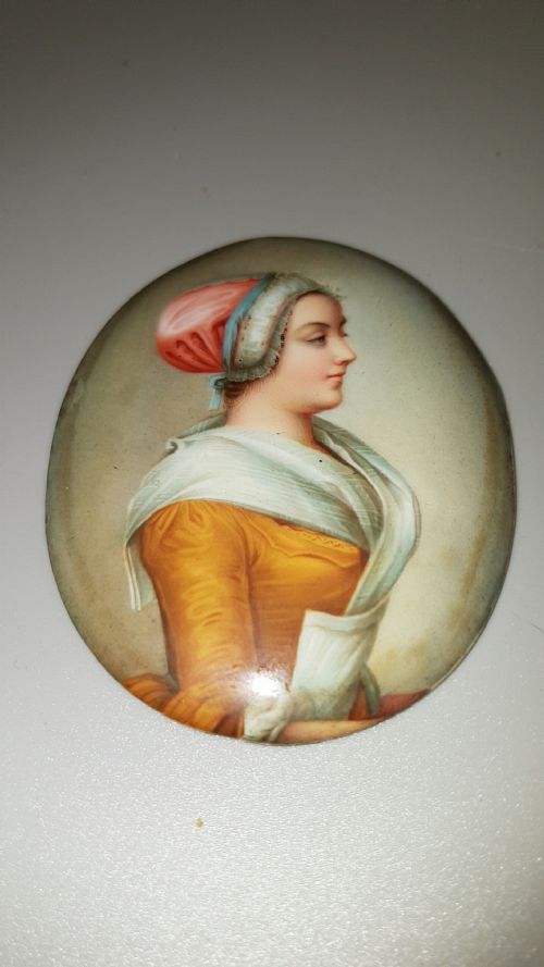 EXCELLENT 18THC19THC MINIATURE PORTRAIT POSSIBLE DUTCH - ADDITIONAL PHOTO 2