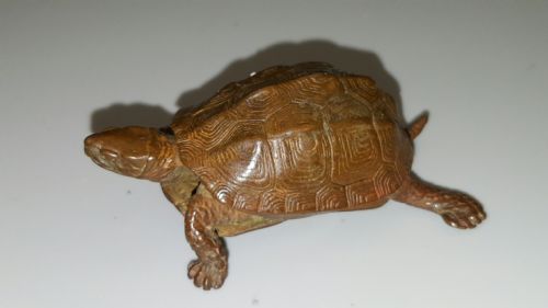 japanese meiji miniature bronze turtle - CATEGORY: ANTIQUE METAL - DATED 19TH CENTURY