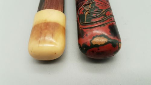 JAPANESE MEIJI 19THC BAMBOO PIPECASE WITH LACQUER CARVINGAD31122 - ADDITIONAL PHOTO 5