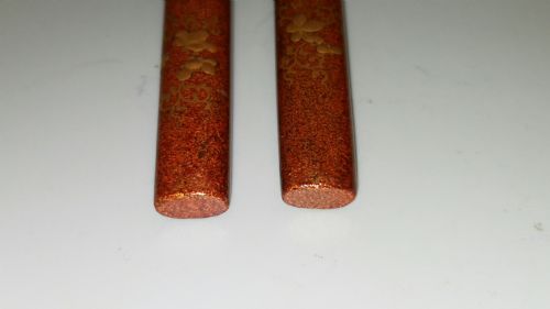 PAIR OF EXQUISITE MEIJI 19THC JAPANESE LACQUEREDSILVER HANDLES - ADDITIONAL PHOTO 3