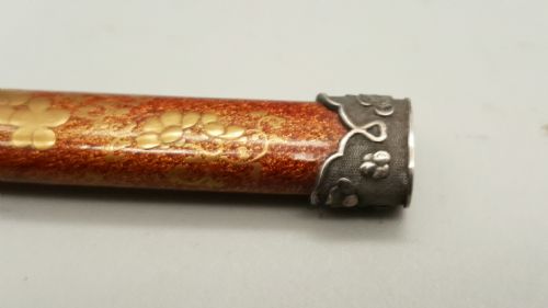PAIR OF EXQUISITE MEIJI 19THC JAPANESE LACQUEREDSILVER HANDLES - ADDITIONAL PHOTO 5