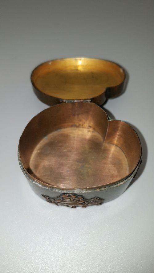 FINE JAPANESE MEIJI 19THC BRONZE TRINKET BOX - ADDITIONAL PHOTO 7