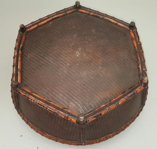 JAPANESE MEIJI CHARCOAL BASKET SUMITORI FOR SENCHA TEA CEREMONY - ADDITIONAL PHOTO 4