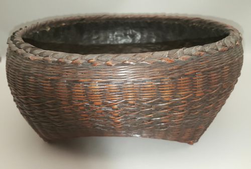 japanese meiji charcoal basket sumitori for sencha tea ceremonyjapanese meiji charcoal basket sumitori for sencha tea ceremony - CATEGORY: ANTIQUE MISCELLANEOUS - DATED 19TH CENTURY
