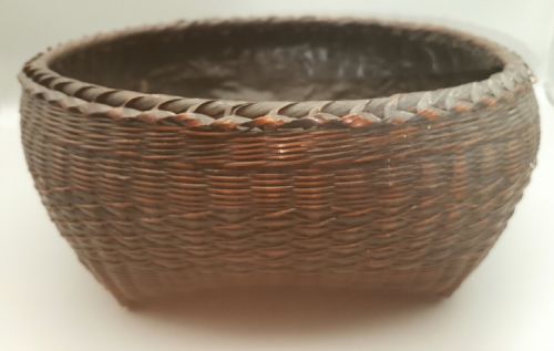 JAPANESE MEIJI CHARCOAL BASKET SUMITORI FOR SENCHA TEA CEREMONYJAPANESE MEIJI CHARCOAL BASKET SUMITORI FOR SENCHA TEA CEREMONY - ADDITIONAL PHOTO 1