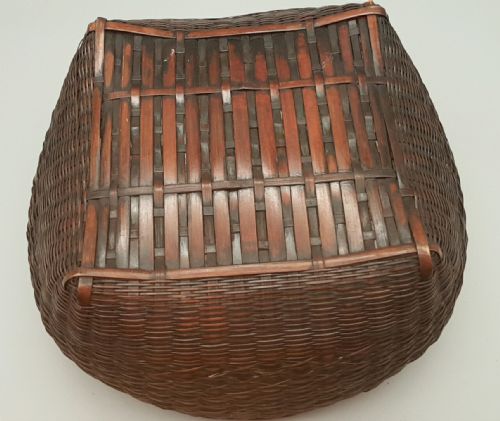 JAPANESE MEIJI CHARCOAL BASKET SUMITORI FOR SENCHA TEA CEREMONYJAPANESE MEIJI CHARCOAL BASKET SUMITORI FOR SENCHA TEA CEREMONY - ADDITIONAL PHOTO 4