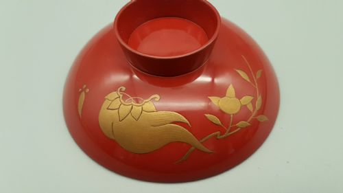 THREE EXQUISITE JAPANESE MEIJI 19THC LACQUER SAKE CUPS - ADDITIONAL PHOTO 7