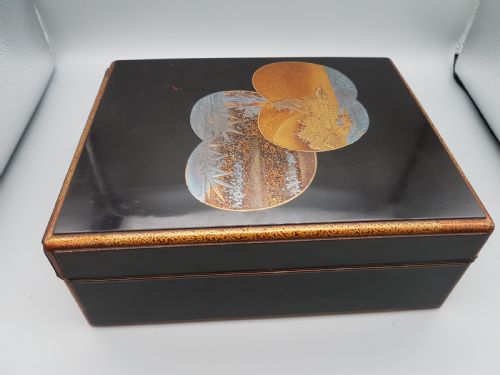 JAPANESE MEIJI 19THC LACQUER STATIONERYWRITING BOX - ADDITIONAL PHOTO 6