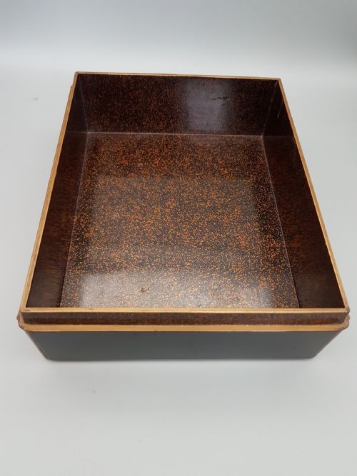 JAPANESE MEIJI 19THC LACQUER STATIONERYWRITING BOX - ADDITIONAL PHOTO 3