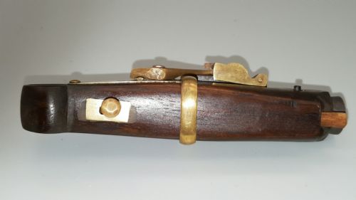 JAPANESE LATE EDO PERIOD MINIATURE TEPPO MATCHLOCK TANEGASHIMA PISTOL - ADDITIONAL PHOTO 1