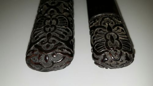 RARE JAPANESE MEIJI 19THC BLACK LACQUERED PIPECASE KISERUSITZU - ADDITIONAL PHOTO 5