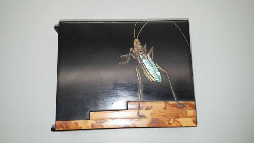 rare japanese meiji 19thc ryukyu islands lacquer keepsake box - CATEGORY: ANTIQUE BOXES - DATED 19TH CENTURY