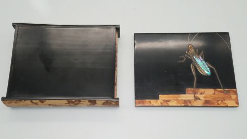 RARE JAPANESE MEIJI 19THC RYUKYU ISLANDS LACQUER KEEPSAKE BOX - ADDITIONAL PHOTO 6