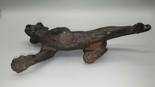SUPERB JAPANESE MEIJI LATE 19THC BRONZE TIGER BY OMORI MITSUMOTO OMORI KOGEN - ADDITIONAL PHOTO 5