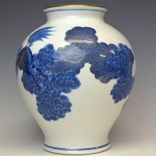 BEAUTIFUL JAPANESE MEIJI CA 1900 KORANSHA PORCELAIN VASE WITH TWO KIRINS - ADDITIONAL PHOTO 2