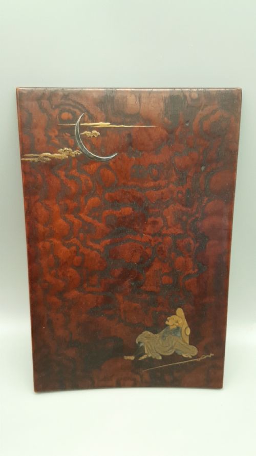 BEAUTIFUL JAPANESE MEIJI 19THC LACQUERED THREETIER BOX AND COVER - ADDITIONAL PHOTO 2