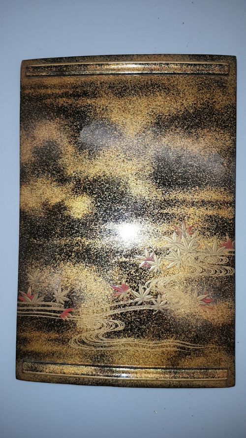 BEAUTIFUL JAPANESE MEIJI 19THC LACQUERED THREETIER BOX AND COVER - ADDITIONAL PHOTO 8