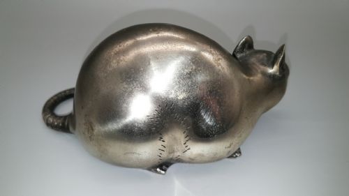 STRIKING JAPANESE MEIJI EARLY 20THC SILVERED BRONZE RAT 145KG - ADDITIONAL PHOTO 1