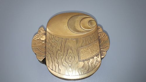 STUNNING JAPANESE EDO EARLY TO MID19THC GOLD LACQUER BOX KOBAKO WITH INSERT TRAY - ADDITIONAL PHOTO 1