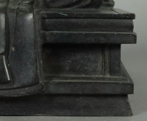 FINE JAPANESE SHOWA EARLY 20THC BRONZE TAKERU BUDDHA KIBUNDO SHOHEI III - ADDITIONAL PHOTO 14