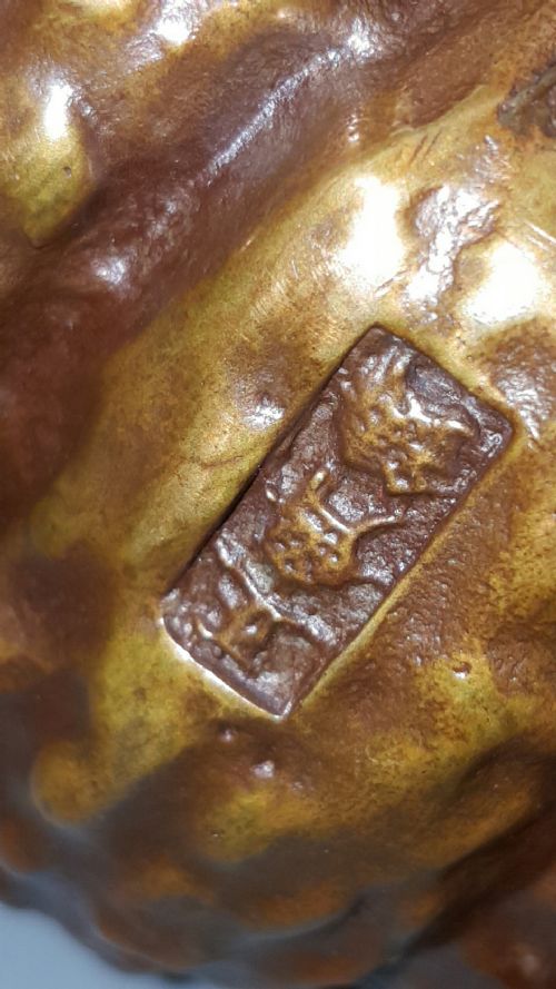 SUPERB JAPANESE MEIJI LATE 19THC BRONZE OKIMONO PUMPKIN RATS SEISAI - ADDITIONAL PHOTO 8