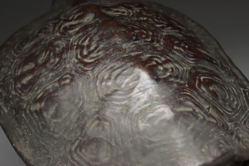 JAPANESE ANTIQUE 1919 TAISHO BRONZE OKIMONO OF TWO TURTLES STYLE OF MURATA SEIMIN - ADDITIONAL PHOTO 11