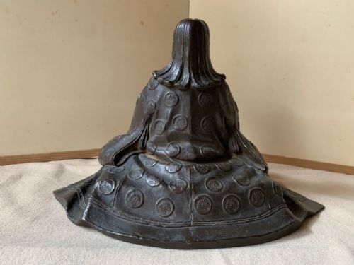 FINE JAPANESE MEIJI EARLY 20THC BRONZE OKIMONO OF PRINCE SHOTOKU - ADDITIONAL PHOTO 3