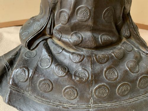 FINE JAPANESE MEIJI EARLY 20THC BRONZE OKIMONO OF PRINCE SHOTOKU - ADDITIONAL PHOTO 6