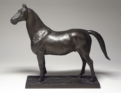 Excellent Japanese Taisho/showa (1920-30s) Bronze Horse, Ikeda Yuhachi