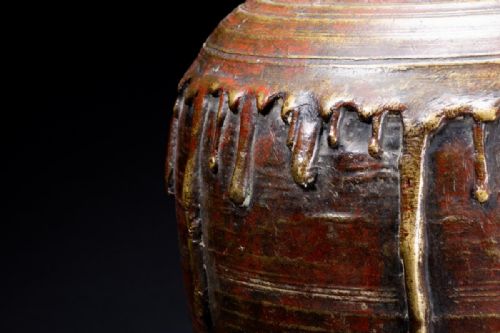 STUNNING JAPANESE MEIJI LATE 19THC LARGE BRONZE VASE TAKUSAI HONMA - ADDITIONAL PHOTO 7