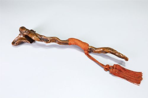 rare japanese edo mid19thc buddhist lingzhi nyoi sceptre - CATEGORY: ANTIQUE MISCELLANEOUS - DATED 19TH CENTURY
