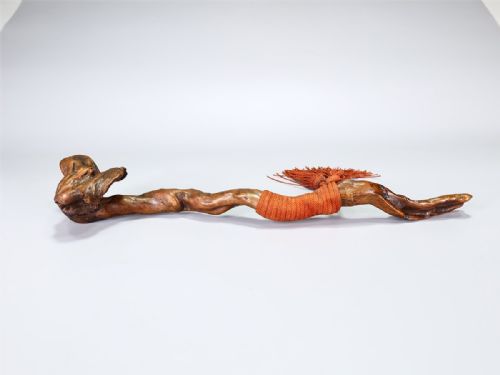 RARE JAPANESE EDO MID19THC BUDDHIST LINGZHI NYOI SCEPTRE - ADDITIONAL PHOTO 3