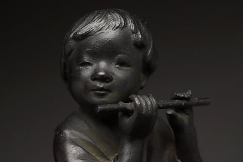 SUPERB JAPANESE MEIJI LATE 19THC BRONZE BOY ON AN OX MASAAKI - ADDITIONAL PHOTO 4