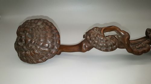 CHINESE ANTIQUE MID19THC BUDDHIST RUYI SCEPTRE - ADDITIONAL PHOTO 1