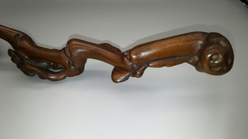 CHINESE ANTIQUE MID19THC BUDDHIST RUYI SCEPTRE - ADDITIONAL PHOTO 5