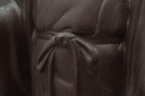 SUPERB JAPANESE MEIJI LATE 19THC BRONZE OF JUROJIN HIDEHO - ADDITIONAL PHOTO 6