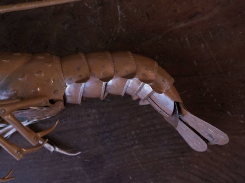 SUPERB JAPANESE MEIJI EARLY 20THC COPPER JIZAI ARTICULATED SPINY LOBSTER MYOCHIN - ADDITIONAL PHOTO 7