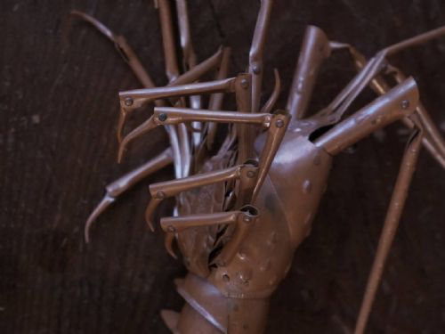 SUPERB JAPANESE MEIJI EARLY 20THC COPPER JIZAI ARTICULATED SPINY LOBSTER MYOCHIN - ADDITIONAL PHOTO 8