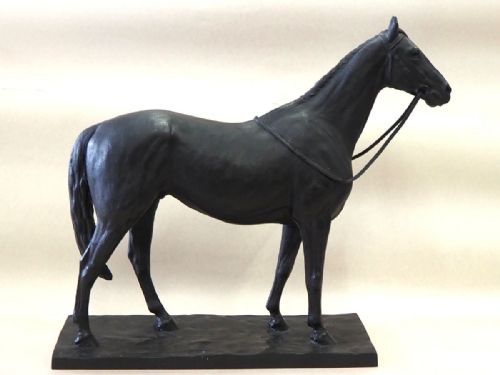 magnificent japanese taisho 1920s bronze horse sculpture kunio it - CATEGORY: ANTIQUE SCULPTURES - DATED 1920